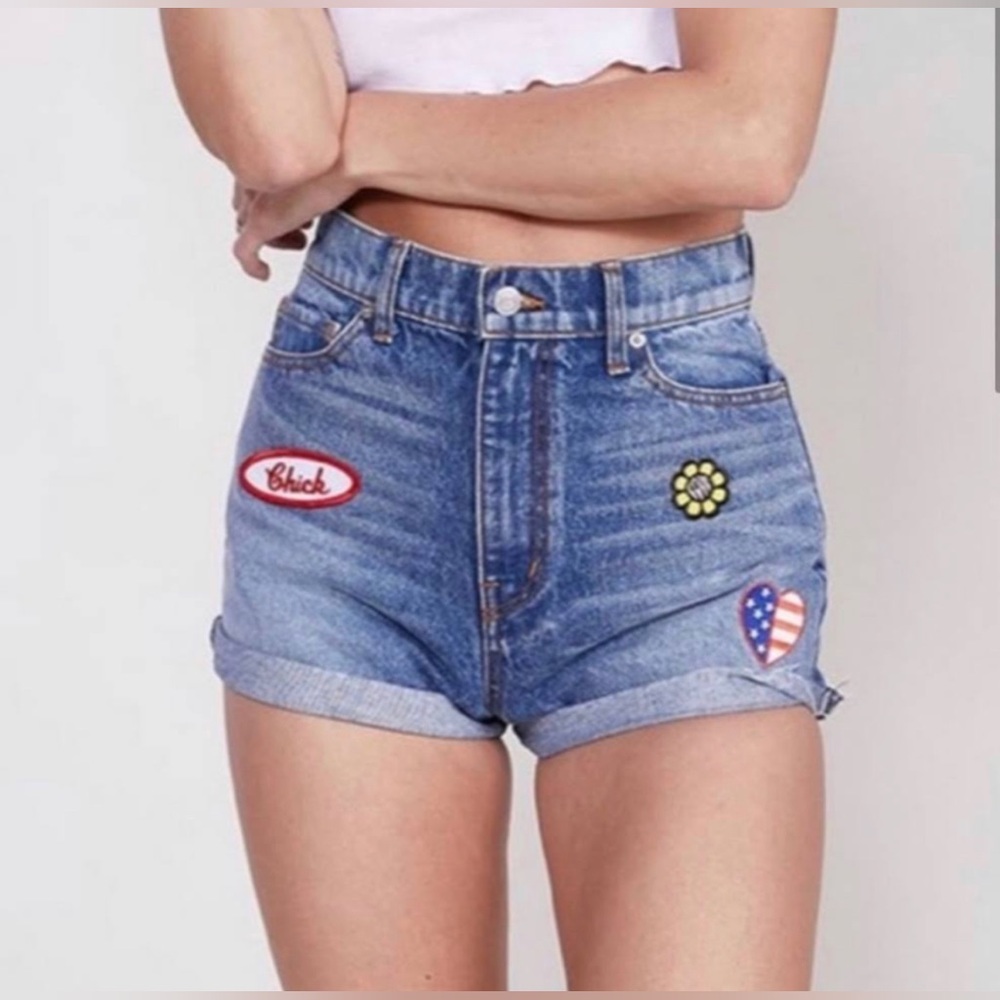 NWOT REVICE FLOWER CHILD CUTOFFS